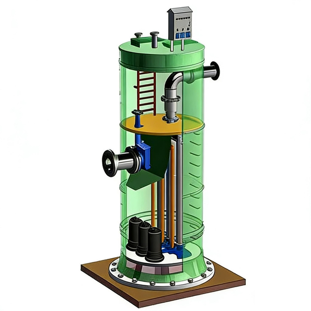 Integrated Prefabricated Pumping Station 